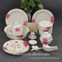 Haonai Gute Qualität Neue Bone China Abendessen gesetzt